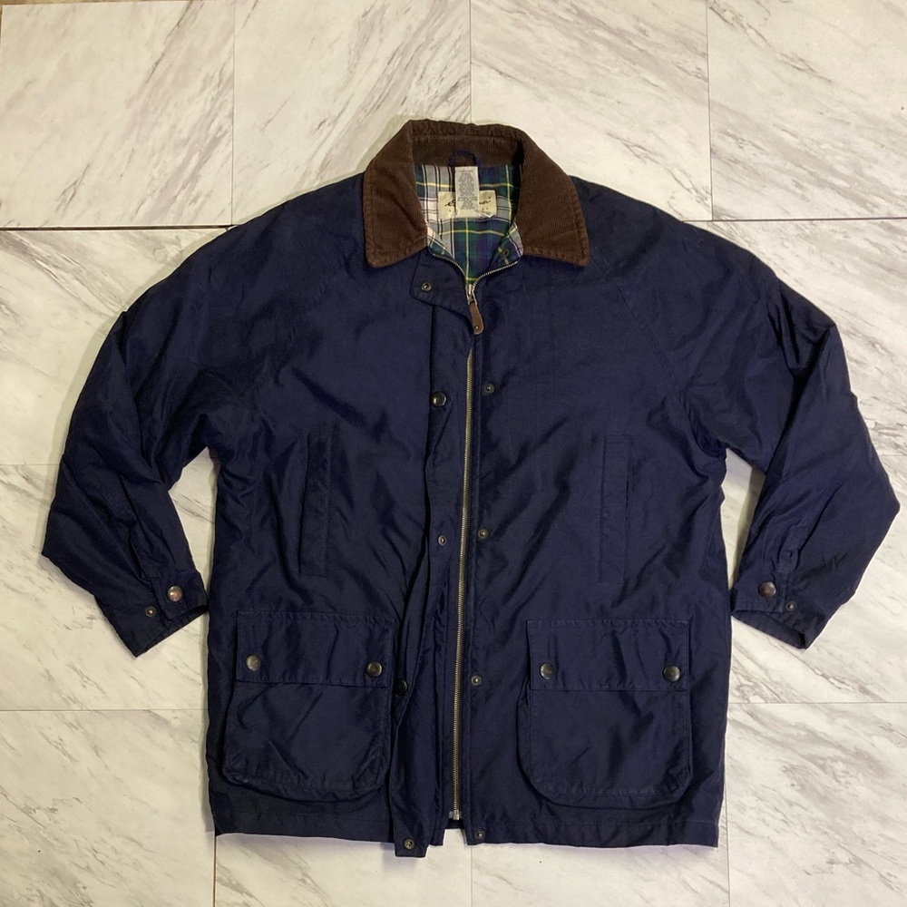 Vintage Eddie Bauer flannel lined jacket. Great condition.